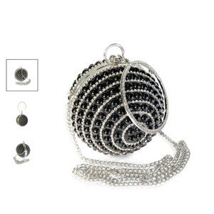 BADGLEY MISCHKA Deco Sphere Evening Bag